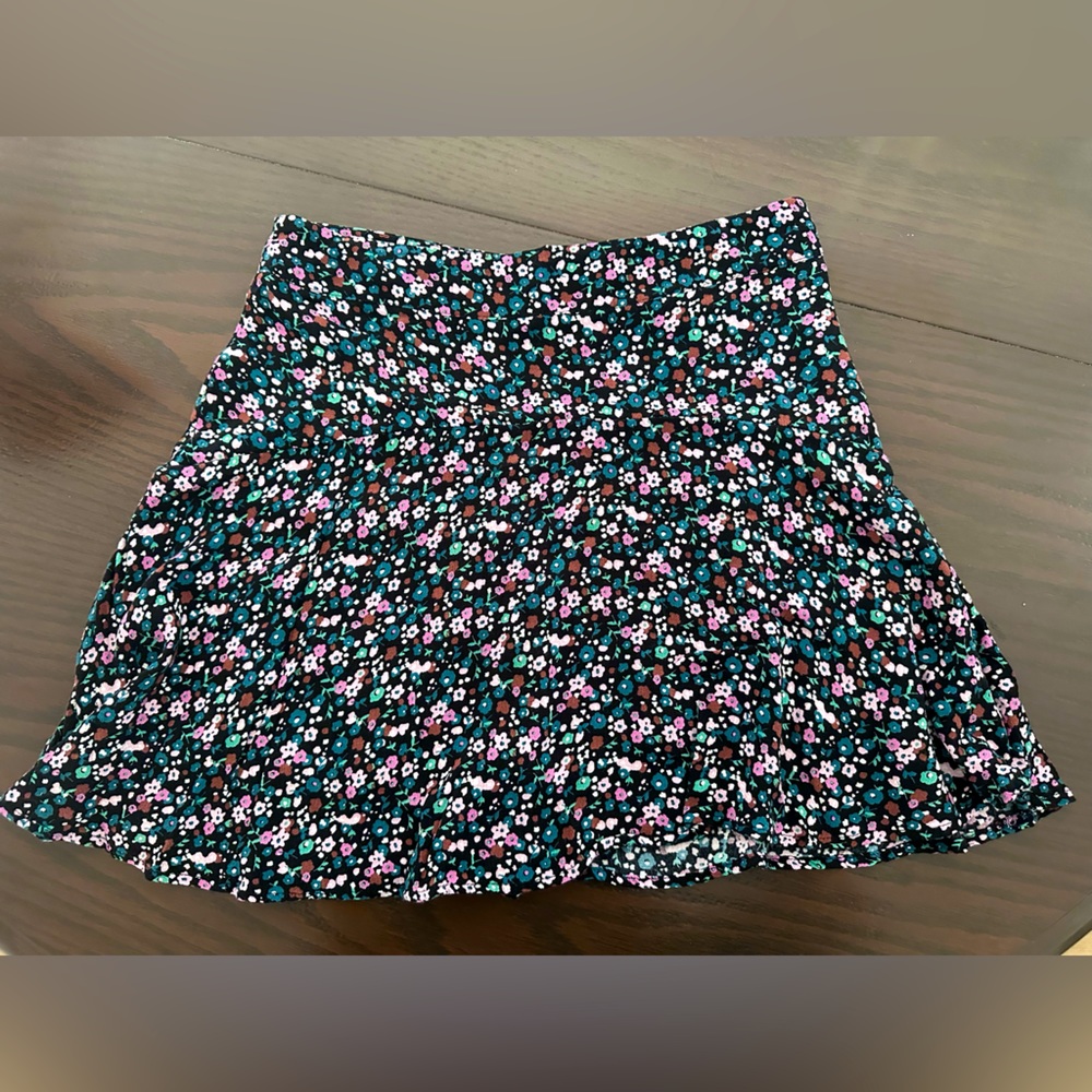 Zara Floral Skort, Size S
